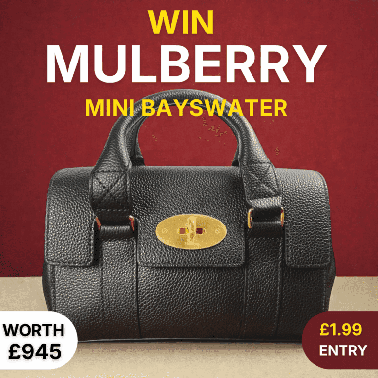 Win a Mulberry mini Bayswater Handbag