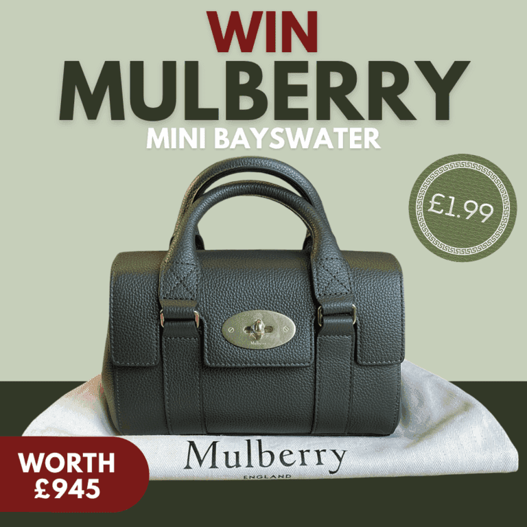Win a Mulberry mini Bayswater Handbag